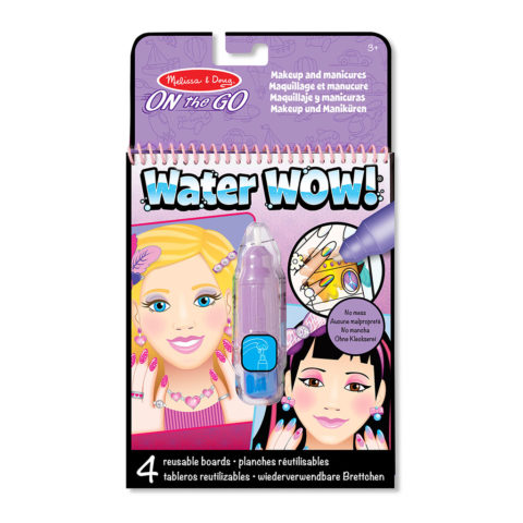 Water wow, waterwow, malebog, male med vand, vand malebog, malebog uden oprydning, malebog til farve, on-the-go malebog, kreativ leg, male, tegne, høretab, høreapparater, cochlear implants, auditory verbal therapy, sprogbadning, snak mens i maler, malebog med aktiviteter, ciha, manicure, make-up, makeup