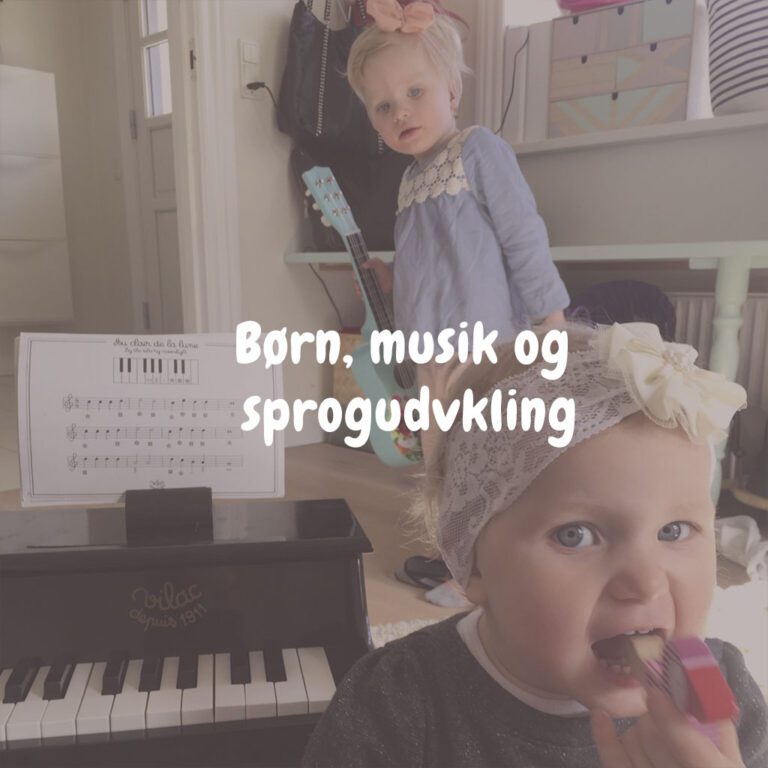 musik og sprogudvikling