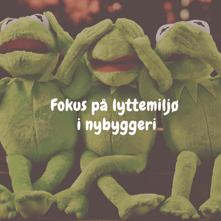 Hvordan indretter vi gode lyttemiljøer