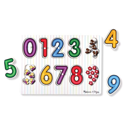se bag nummeret puslespil fra Melissa and doug. Lær om tal og mængder. ciha.dk