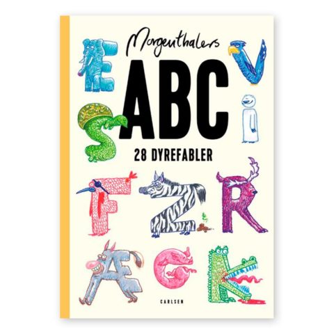 Morgenthalers abc bog med sjove historier om alle alfabetets bogstaver. Leg med fonemer. www.ciha.dk