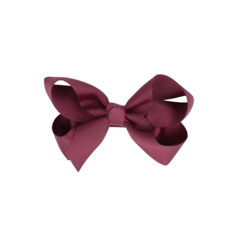 by stær sløjfe bordeaux i mellem (8 cm). Brug den som almindelig hårspænde eller til at pifte dit CIHA pandebånd op.