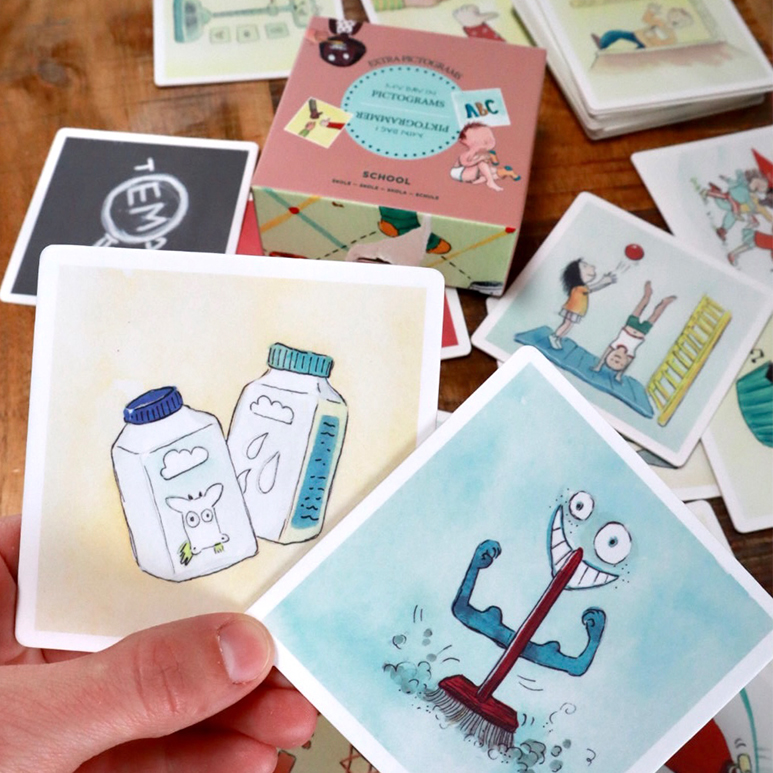 piktogrammer til skole