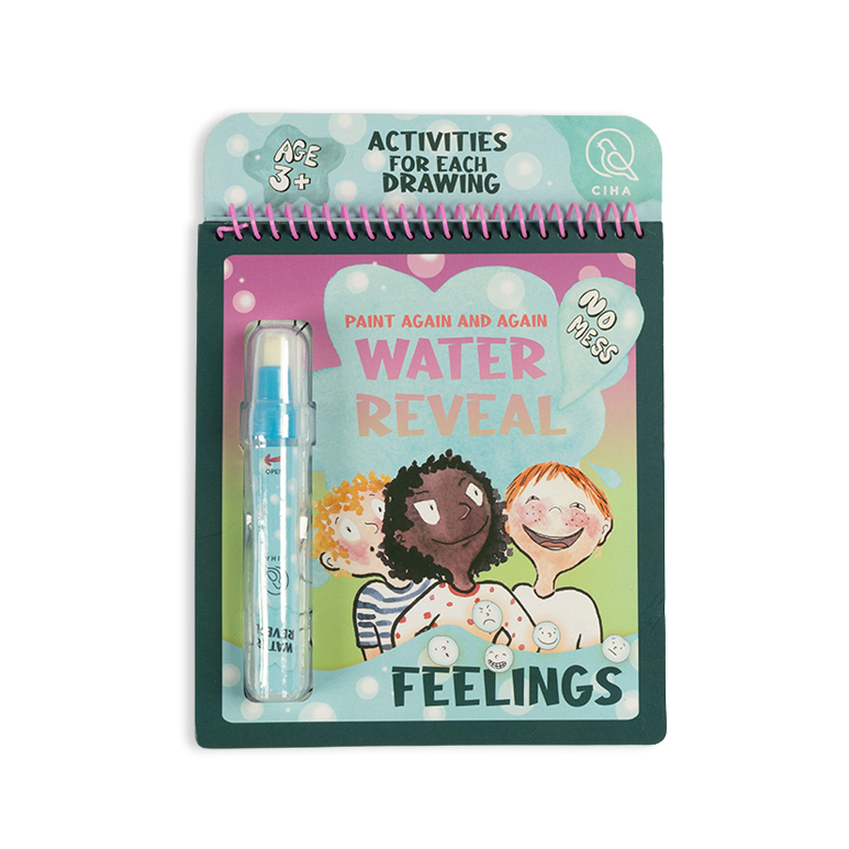 Vandmalebog med tema om følelser