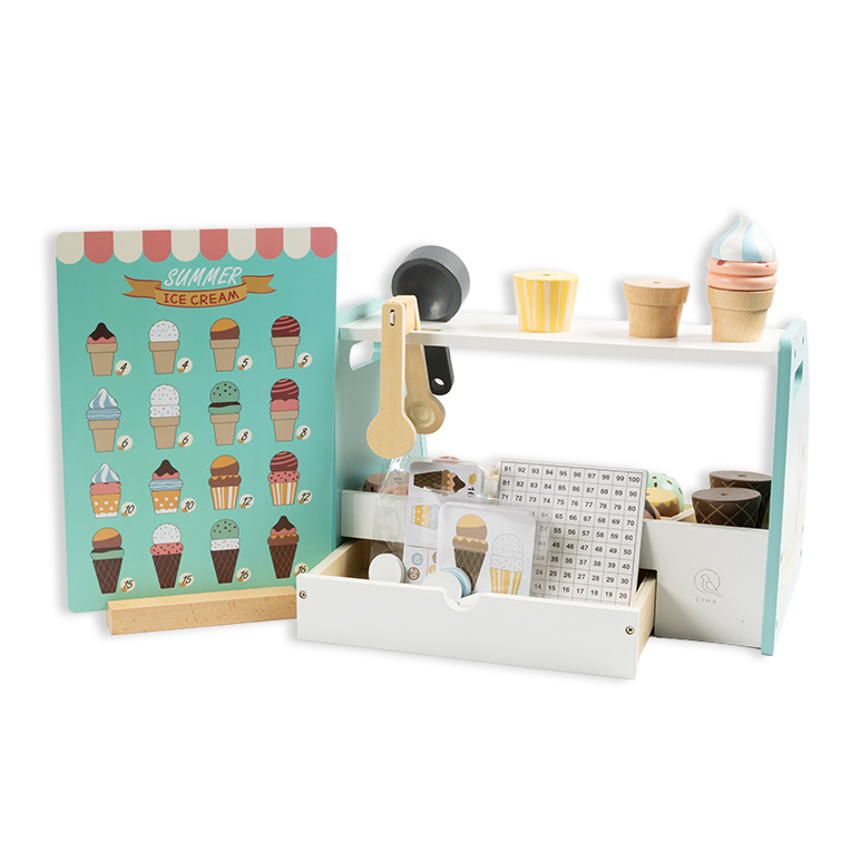 Isbutik med 113 dele