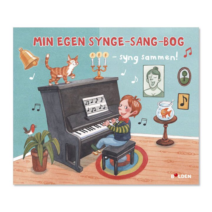 Synge-sang-bog med klaver