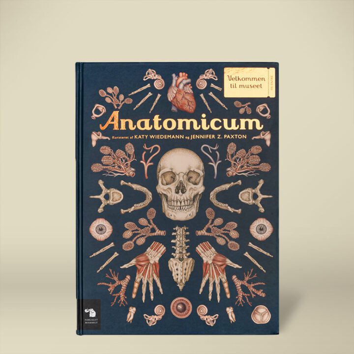 Den smukkeste bog om kroppens anatomi fra forlaget Mammut. Bogen hedder Anatomicum