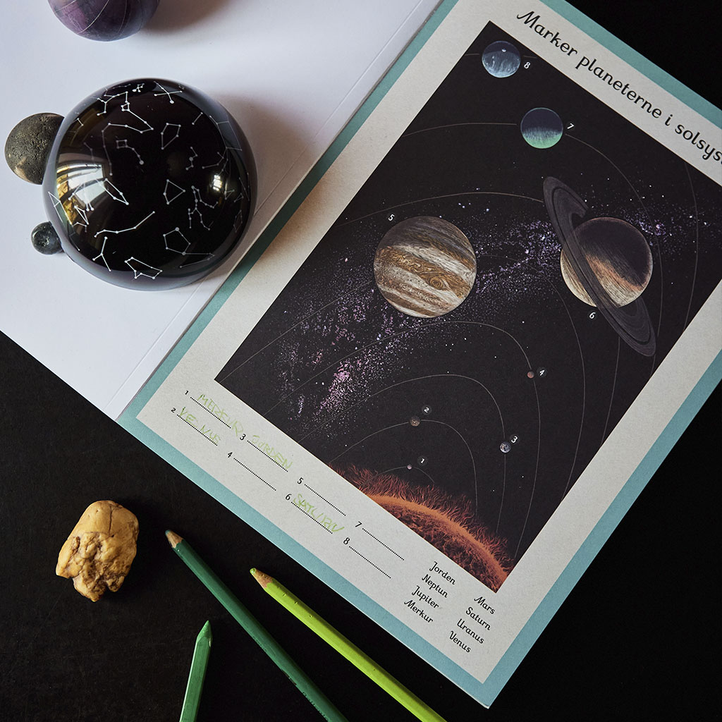 Planetarium aktivitetsbog til børn