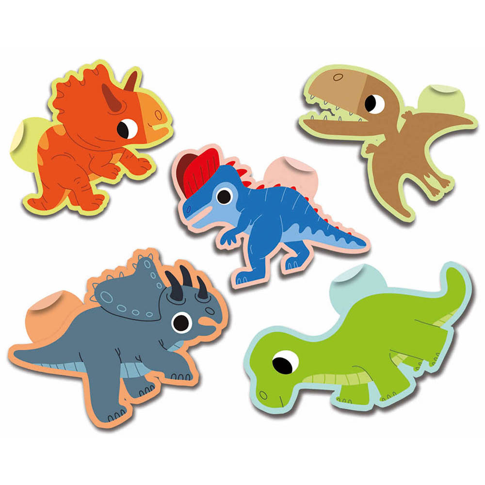 Auzou - Mine første klistermærker - Dinosaurer