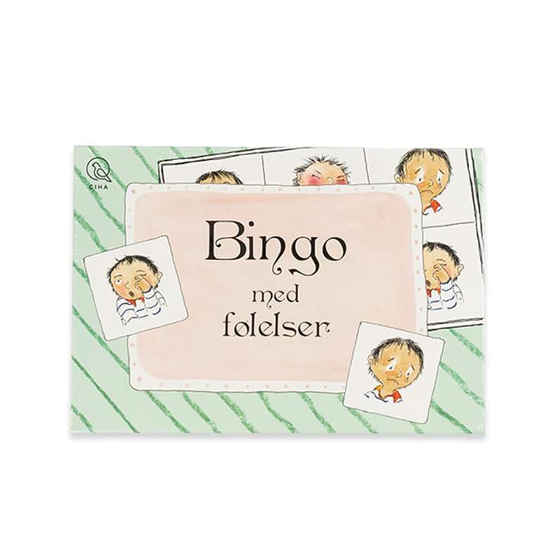 Bingo med følelser til børne fra 3+ år